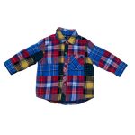 Multicolor long sleeve shirt with pocket (12-18 Months)