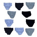 10 Pack of male multicolor pant with dinosaur designs