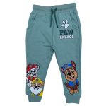 Shade of green joggers with pocket and paw patrol designs (18-24 Months)
