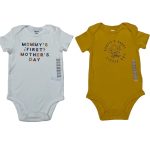 2 Pack of pin down, white with text design and yellow with text designs