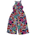 Armless multicolor dress with flower designs (Tu|Kids)