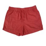 Shade of orange short with pocket