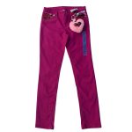 Purple trouser with keyholder