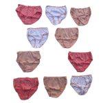 10 Pack pant, Peach, white and gold color all with love designs