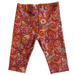 Multicolor leggings with flower designs (5-6 Years)