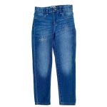 Denim trouser (Jean) with pocket and frozen designs (5-6 Years)