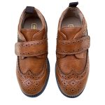 Brown shoe with dotted  designs (River Island)