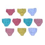10 Pack of multicolor female pant
