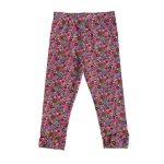 Multicolor leggings with flower designs (18-24 Months)