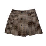 Brown skirt skort with brown buttons (Clearance)