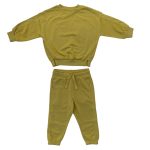 2 Piece shade of yellow long sleeve top and a matching trouser