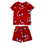 2 Piece set of top & short with spider man's face design (18-24Months)