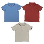 3 Pack of multicolor t-shirt with dinosaur designs (12-18 Months)
