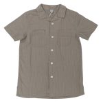 Shade of brown shirt with white buttons and pocket (Tu|Kids)