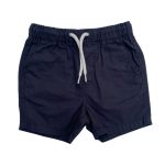 Black short with rope and pocket