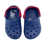 CLOG (navy blue clog with hole designs)
