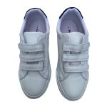 White cover shoe with triple clip (George)
