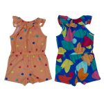 Pack of multicolor romper with designs (18-24 Months)
