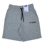 Gray plain short with pocket (Elastic waist)