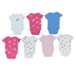7 Pack of multicolor unisex pin down