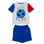 Tu Let's Play Print Younger Boys T-Shirt & Shorts Set
