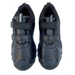 Marvel Spider-Man black twin strap trainers