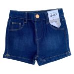 Melange Half Pant For Baby Girls