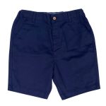 Flat front stretch chinos short