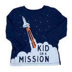 Kid on a Mission long sleeve top