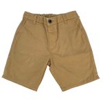 Boy's bermuda shorts with drawstring belt