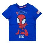 Marvel Spider-Man blue short sleeve T-shirt