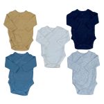 5 Pack long sleeve bodysuit