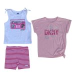 DKNY girls 3-Piece set for comfort and style