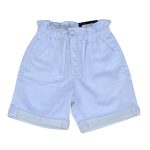 Organic cotton white short (Elastic waistline)