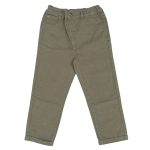 Relaxed fit twill trousers