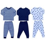 Pyjamas in soft organic cotton jersey.