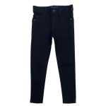 Stylish mid rise ripped destroyed skinny jeans