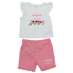 Disney Minnie Mouse Girls 2 Piece Tank Top and Short Set