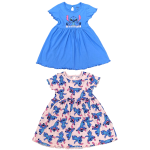 Lilo & Stitch girls short sleeve flare dress