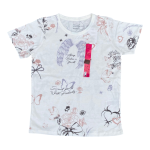 Wings graphic print short-sleeve shirt