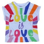 Casual tops kids "Love Is love t-shirt