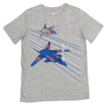 Boys short sleeve tee t shirt planes jets