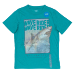 Boys wave rider shark jersey tee