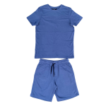 Blue T-shirt and shorts set