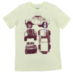 Boy's short sleeve truck graphic t-shirt